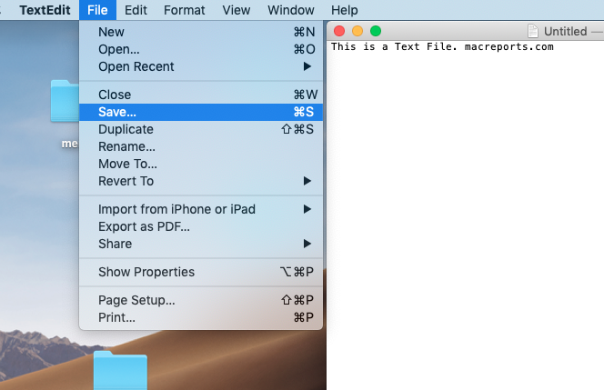text notepad for mac